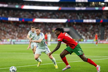Joker Ronaldo trifft: Portugal schlägt Schottland spät Joker Ronaldo trifft: Portugal schlägt Schottland spät