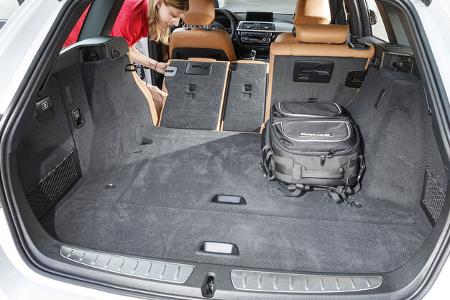 BMW 320d Touring, Kofferraum