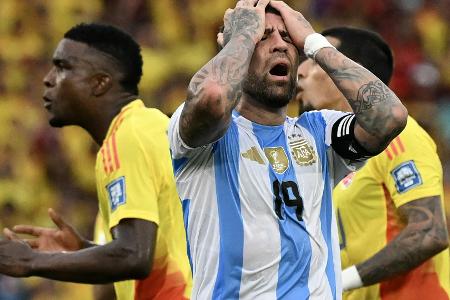 Argentinien und Brasilien patzen in der WM-Qualifikation Argentinien und Brasilien patzen in der WM-Qualifikation