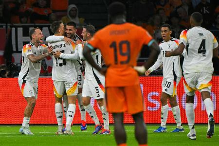 Fast zehn Millionen sehen DFB-Klassiker in Amsterdam Fast zehn Millionen sehen DFB-Klassiker in Amsterdam