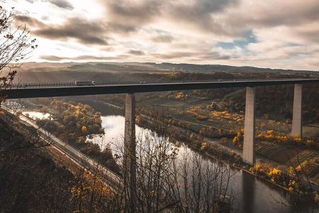 Moseltalbrücke Winningen A61 Moseltalbrücke Winningen A61