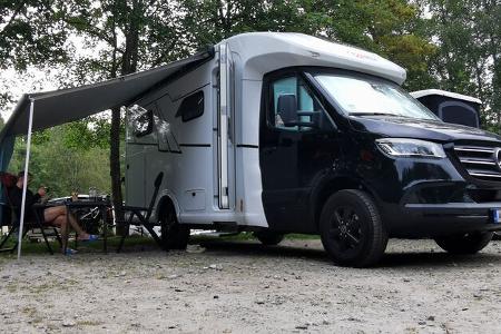 Frankia Neo Black Line, Stauraum