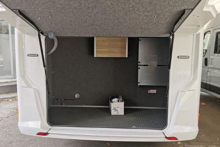 Frankia Neo Black Line, Heckgarage