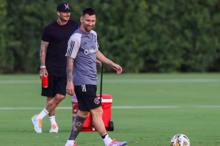 Nach Verletzungspause: Messi vor Comeback bei Miami Nach Verletzungspause: Messi vor Comeback bei Miami