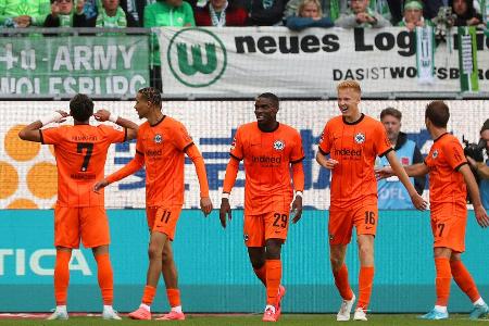 Gegen Ex-Klub Wolfsburg: Marmoush schießt Frankfurt zum Sieg Gegen Ex-Klub Wolfsburg: Marmoush schießt Frankfurt zum Sieg