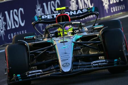 Motorwechsel: Hamilton startet in Baku aus der Boxengasse Motorwechsel: Hamilton startet in Baku aus der Boxengasse