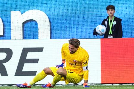 Muskelverletzung: Eintracht-Kapitän Trapp fällt lange aus Muskelverletzung: Eintracht-Kapitän Trapp fällt lange aus