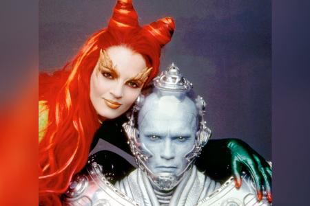 Arnold Schwarzenegger und Uma Thurman feiern Arnold Schwarzenegger und Uma Thurman feiern