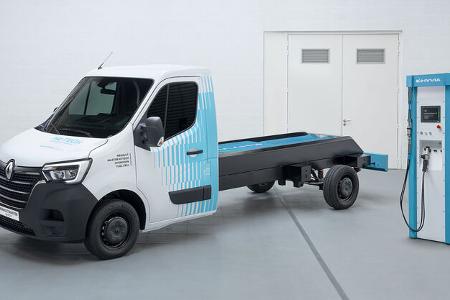 Renault Master Hyvia Wasserstoff Transporter