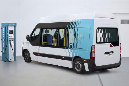Renault Master Hyvia Wasserstoff Transporter