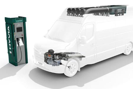 Renault Hyvia Brennstoffzellen Nutzfahrzeuge