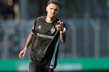 Bänderverletzung: Njinmah fehlt Werder wochenlang Bänderverletzung: Njinmah fehlt Werder wochenlang