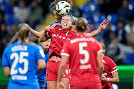 Frauenfußball-Bundesliga: Auch TSG muss Bayern ziehen lassen Frauenfußball-Bundesliga: Auch TSG muss Bayern ziehen lassen