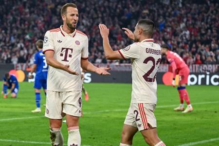 FC Bayern vs. Zagreb: Noten und Einzelkritik - Am Dienstag bestritt Vincent Kompany mit dem FC Bayern sein erstes Champions-League-Spiel als Cheftrainer. Dort fertigte der Rekordmeister Dinamo Zagreb trotz einer Schwächephase nach der Halbzeit letztlich mit 9:2 ab. Alle Bayern-Stars in der Einzelkritik: FC Bayern vs. Zagreb: Noten und Einzelkritik - Am Dienstag bestritt Vincent Kompany mit dem FC Bayern sein erstes Champions-League-Spiel als Cheftrainer. Dort fertigte der Rekordmeister Dinamo Zagreb trotz einer Schwächephase nach der Halbzeit letztlich mit 9:2 ab. Alle Bayern-Stars in der Einzelkritik: