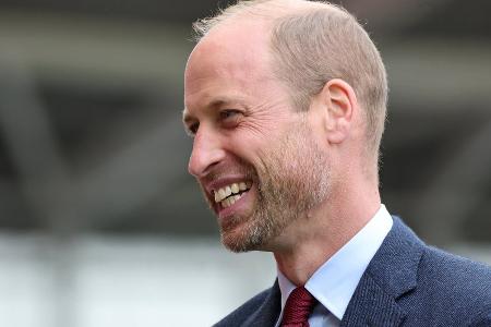 Start der Champions League: Prinz William wünscht seinem Team Glück Start der Champions League: Prinz William wünscht seinem Team Glück