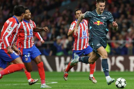 Trotz Führung: Leipzig verliert bei Atletico Trotz Führung: Leipzig verliert bei Atletico