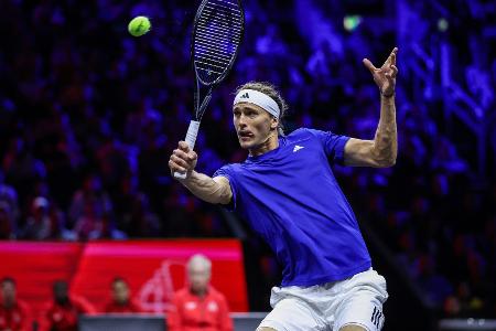 Laver Cup: Zverev misslingt Revanche gegen Fritz Laver Cup: Zverev misslingt Revanche gegen Fritz