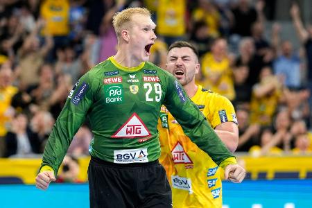 Handball: Löwen und Flensburg siegen weiter Handball: Löwen und Flensburg siegen weiter