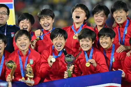 U20-WM: Nordkoreas Juniorinnen holen dritten Titel U20-WM: Nordkoreas Juniorinnen holen dritten Titel