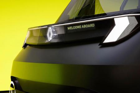 Renault Estafette Concept Elektro Transporter