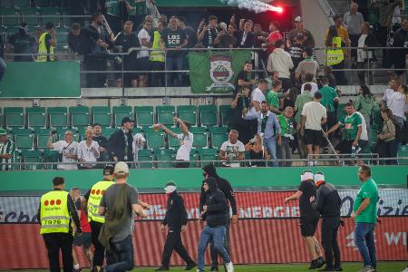 Wiederholte Ausschreitungen: Wiener Derbys ohne Gästefans Wiederholte Ausschreitungen: Wiener Derbys ohne Gästefans