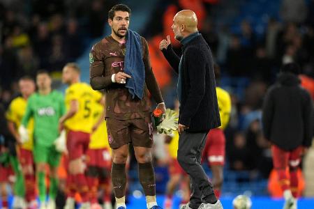 Ortega mit ManCity im Achtelfinale des Ligapokals Ortega mit ManCity im Achtelfinale des Ligapokals