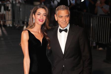 George und Amal Clooney: Glamouröser Aufritt für ihre Stiftung George und Amal Clooney: Glamouröser Aufritt für ihre Stiftung