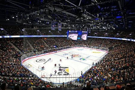 Neue Halle eröffnet: München unterliegt Buffalo Neue Halle eröffnet: München unterliegt Buffalo