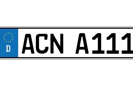 Neue Kennzeichen