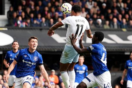 Vor Duell mit Bayern: Aston Villas Siegesserie gerissen Vor Duell mit Bayern: Aston Villas Siegesserie gerissen