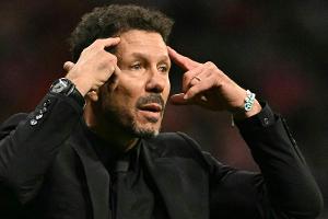 Skandal-Derby: Simeone kritisiert "Provokateur" Courtois
