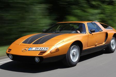 Mercedes C111, Frontansicht