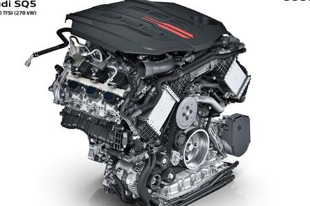 Audi V6 Motor im S20