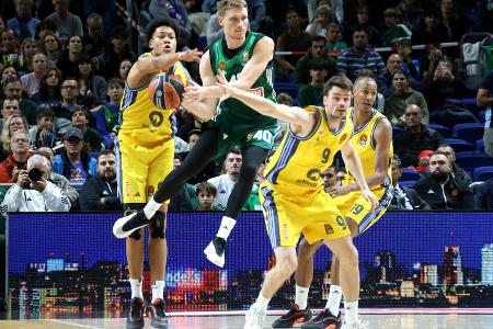 EuroLeague: Alba verpasst Sensation gegen Panathinaikos EuroLeague: Alba verpasst Sensation gegen Panathinaikos