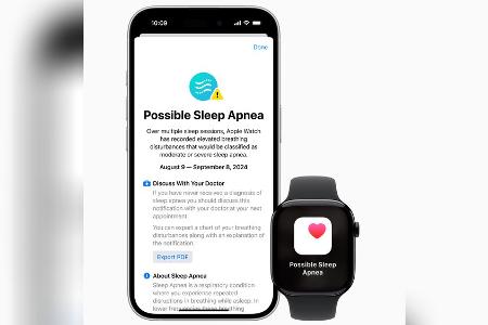 Apple Watch Series 10: Mit Technik gegen schlechten Schlaf Apple Watch Series 10: Mit Technik gegen schlechten Schlaf