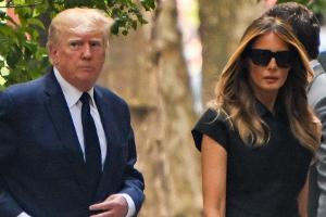So reagiert Donald Trump auf die Haltung seiner Frau Melania