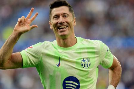 Lewandowski läuft heiß: Barca schlägt Alaves Lewandowski läuft heiß: Barca schlägt Alaves