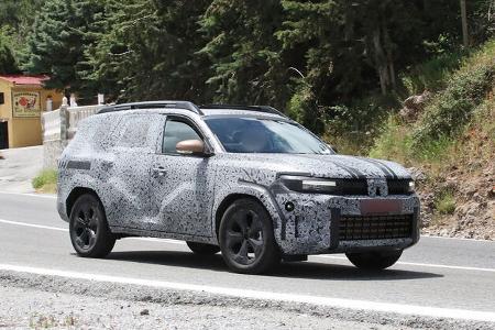 Erlkönig Dacia Bigster