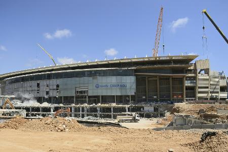 Barcelona: Rückkehr ins Camp Nou zum Jahresende geplant Barcelona: Rückkehr ins Camp Nou zum Jahresende geplant