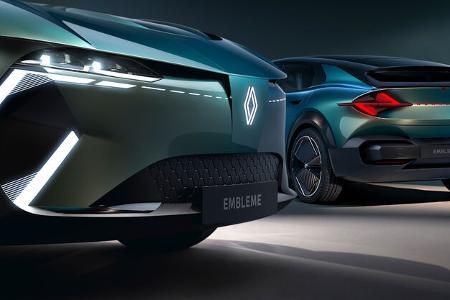 Renault Emblème Wasserstoff Elektro Brennstoffzelle Hybrid Concept Renault Emblème Wasserstoff Elektro Brennstoffzelle Hybrid Concept