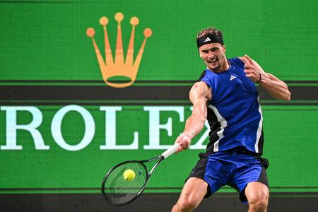 Shanghai: Zverev schimpft und siegt Shanghai: Zverev schimpft und siegt