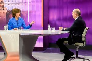 1000. Ausgabe von "maybrit illner": Olaf Scholz ist zu Gast