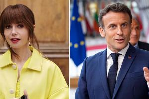 Präsident Emmanuel Macron: "Emily in Paris" muss in Frankreich bleiben