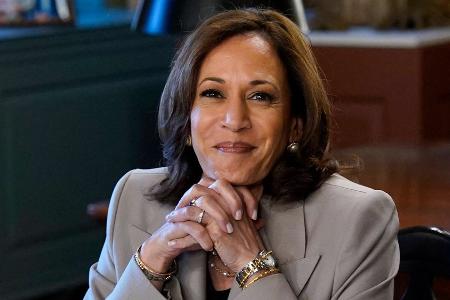 Kamala Harris ziert das digitale Cover der Kamala Harris ziert das digitale Cover der