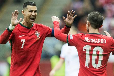 Ronaldo trifft erneut: Portugal schlägt Lewandowskis Polen Ronaldo trifft erneut: Portugal schlägt Lewandowskis Polen