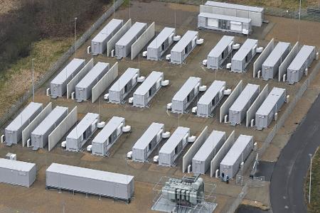 Das Energieunternehmen LEAG nennt diesen Stromspeicher BigBattery.