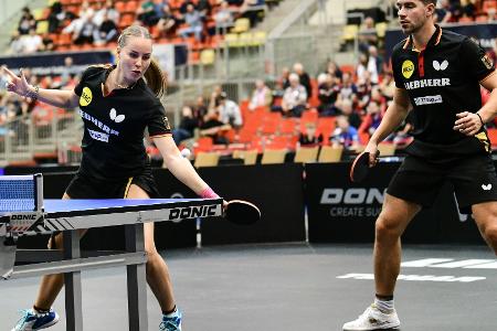 Pleite im Halbfinale: Kaufmann/Franziska holen EM-Bronze Pleite im Halbfinale: Kaufmann/Franziska holen EM-Bronze