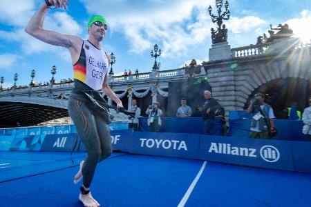 Deutsche Para-Triathleten mit einer WM-Medaille Deutsche Para-Triathleten mit einer WM-Medaille