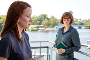 "Mordsschwestern": Lena Dörrie schwärmt von "mutiger" Veronica Ferres