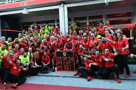 Ferrari jubelt und träumt: Ferrari jubelt und träumt: